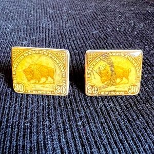 US Postage Stamp Cufflinks